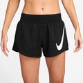 NIKE W NK ONE SWSH HBR DF MR 3IN BR BLACK/WHITE Bild 1