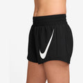 NIKE W NK ONE SWSH HBR DF MR 3IN BR BLACK/WHITE Bild 3