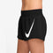 NIKE W NK ONE SWSH HBR DF MR 3IN BR BLACK/WHITE Bild 3