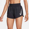 NIKE W NK ONE SWSH HBR DF MRBRSHRT BLACK/WHITE Bild 3
