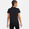 NIKE W NK ONE SWSH HBR DF SS TOP BLACK/WHITE Bild 2