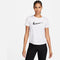 NIKE W NK ONE SWSH HBR DF SS TOP BLACK/WHITE Bild 5
