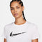 NIKE W NK ONE SWSH HBR DF SS TOP BLACK/WHITE Bild 8