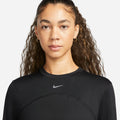 NIKE W NK SWIFT ELMNT DF UV CRW TOP BLACK/REFLECTIVE SILV Bild 4