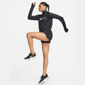 NIKE W NK SWSH HBR DF HZ MID BLACK/WHITE Bild 3