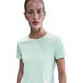 NIKE W NK TEMPO SWSH HBR DF SS TOP MINT FOAM/WHITE Bild 2
