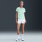 NIKE W NK TEMPO SWSH HBR DF SS TOP MINT FOAM/WHITE Bild 4