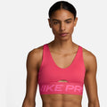 NIKE W NP INDY PLUNGE BRA BOLD ASTER PINK/PINKSICLE/WHITE Bild 1