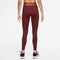 NIKE W NP SCULPT DF HR TIGHT DARK TEAM RED/WHITE Bild 2