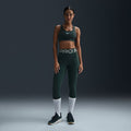 NIKE W NP SCULPT DF HR TIGHT VINTAGE GREEN/WHITE Bild 2