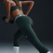 NIKE W NP SCULPT DF HR TIGHT VINTAGE GREEN/WHITE Bild 6