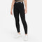 NIKE W NSW CLUB HW LGGNG BLACK/DK SMOKE GREY Bild 1