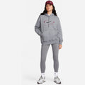 NIKE W NSW FLC OS PO HDY SWSH SMOKE GREY Bild 3