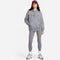 NIKE W NSW FLC OS PO HDY SWSH SMOKE GREY Bild 3