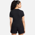 NIKE W NSW NK CHLL KNT MD CRP BLACK/WHITE Bild 2