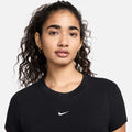 NIKE W NSW NK CHLL KNT MD CRP BLACK/WHITE Bild 4