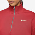NIKE W NSW PHNX FLC QZ CROP UNIVERSITY RED/SAIL Bild 3