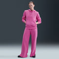 NIKE W NSW PHNX FLC STD PO HOODIE PLAYFUL PINK/SAIL Bild 3