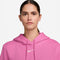 NIKE W NSW PHNX FLC STD PO HOODIE PLAYFUL PINK/SAIL Bild 5