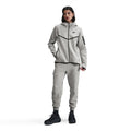 NIKE W NSW TCH FLC WR FZ HDY 2 DK GREY HEATHER/BLACK Bild 3