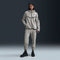 NIKE W NSW TCH FLC WR FZ HDY 2 DK GREY HEATHER/BLACK Bild 6