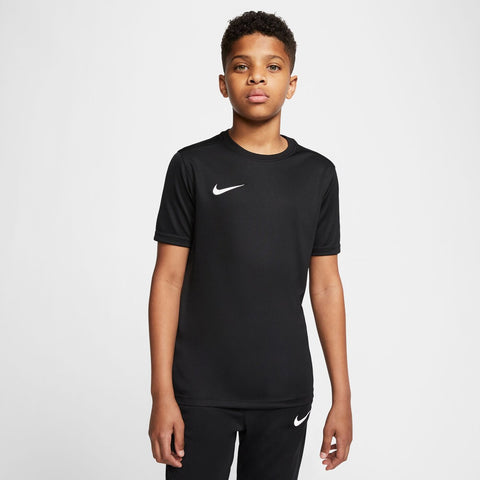 NIKE Y NK DF PARK VII JSY SS BLACK/WHITE Bild 3