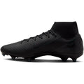NIKE ZM SUPERFLY 10 ACAD FG/MG BLACK/BLACK-DEEP JUNGLE Bild 4