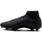 NIKE ZM SUPERFLY 10 ACAD FG/MG BLACK/BLACK-DEEP JUNGLE Bild 4