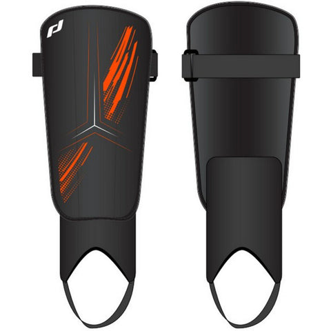 PRO TOUCH Schienb-Schütz. Force 100 FS BLACK/ORANGE/WHITE Bild 1