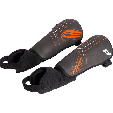 PRO TOUCH Schienb-Schütz. Force 100 FS BLACK/ORANGE/WHITE Bild 2