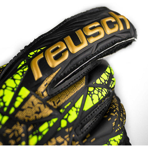 REUSCH Attrakt Infinity Finger Support black / gold / yellow / bl Bild 12