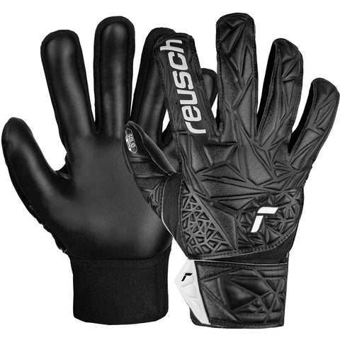 REUSCH Attrakt Starter Solid Finger Suppor BLACK Bild 1