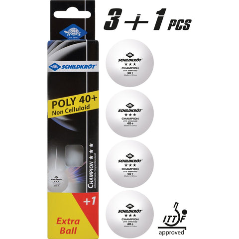 SCHILDKRÖT FUN SPORTS Schildkröt Tischtennisball 3-Stern KEINE FARBE Bild 3